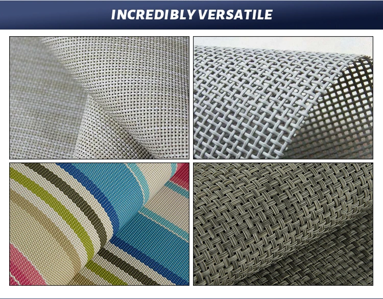 Znz Mesh Fabric PVC Material Fabric for Outdoor Chair Cushion Fabric