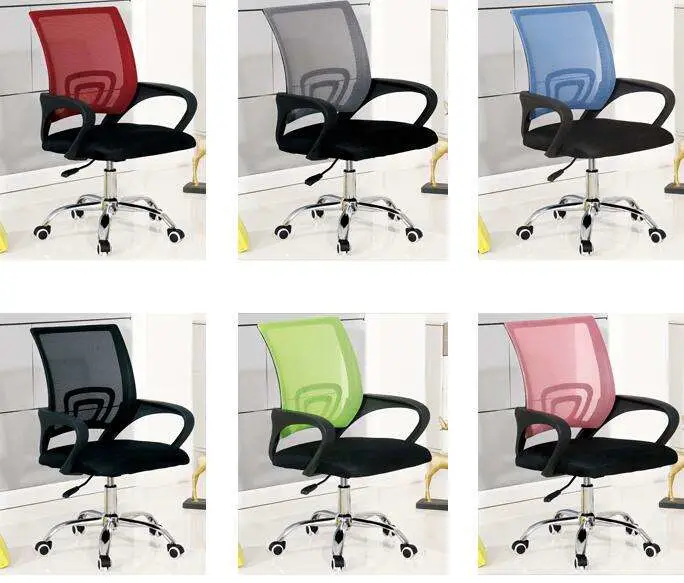 Best Selling Plastic Back Recline Revolving Saddle Stool Ajustable Mesh and Fabric Arm Rest Office Chair