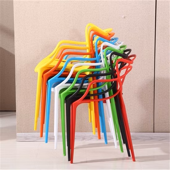 Factory Wholesale Plastic Chairs Dining Room Furniture Stackable Dining Chairs