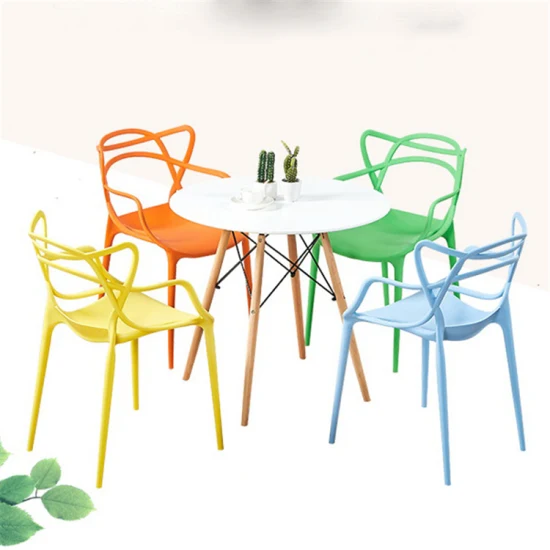 Cheap Modern Stackable Plastic Dining Chair for Kitchen Dining Room Restaurant