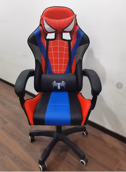 Breathable Fabric Racing Style PC Massage Lumbar Support Adults Gaming Chair