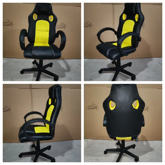 Quality PU Leather Gaming Swivel Adjustable Ergonomic PC Computer Office Chair