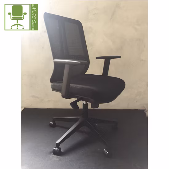 Mesh Back Fabric Cushion Seat Nylon Basetilting Mechanism Office Chair