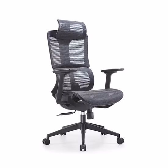 Ergonomic Mesh Fabric Office Chair Modern Computer Office Furniture Swivel Chairs with Headrest